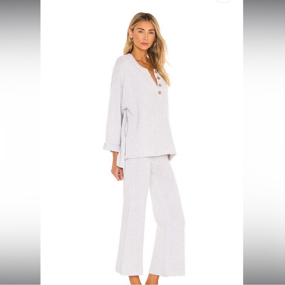 Free People Hailee Set Heather Gray